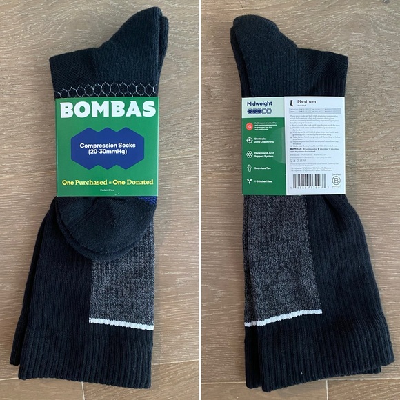 NEW Bombas performance compression socks - Picture 1 of 1